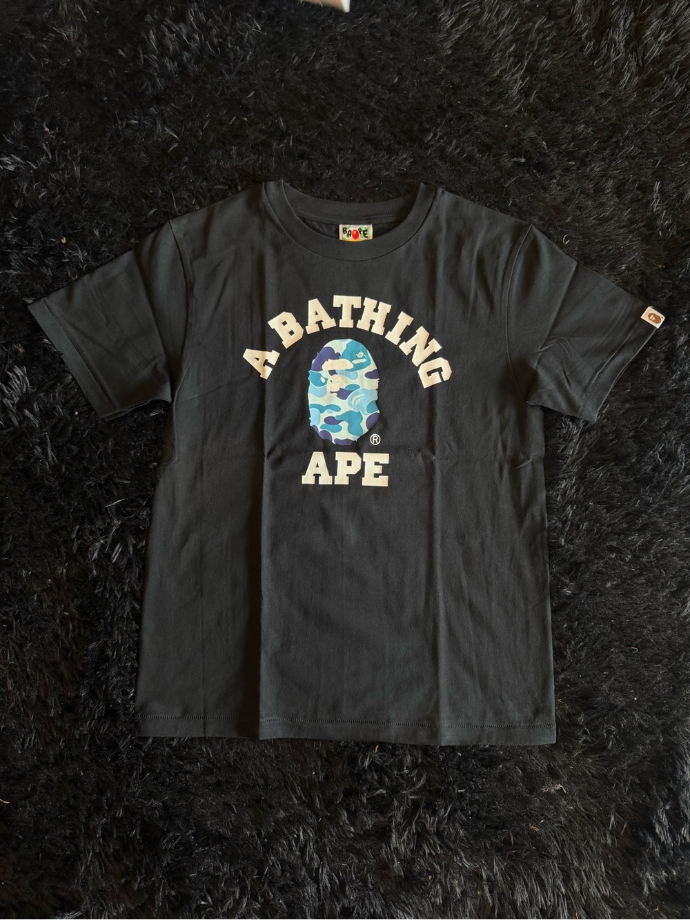 Light Blue Camo ABC Bape T Shirt